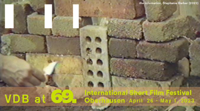 VDB at the 69th International Short Film Festival Oberhausen