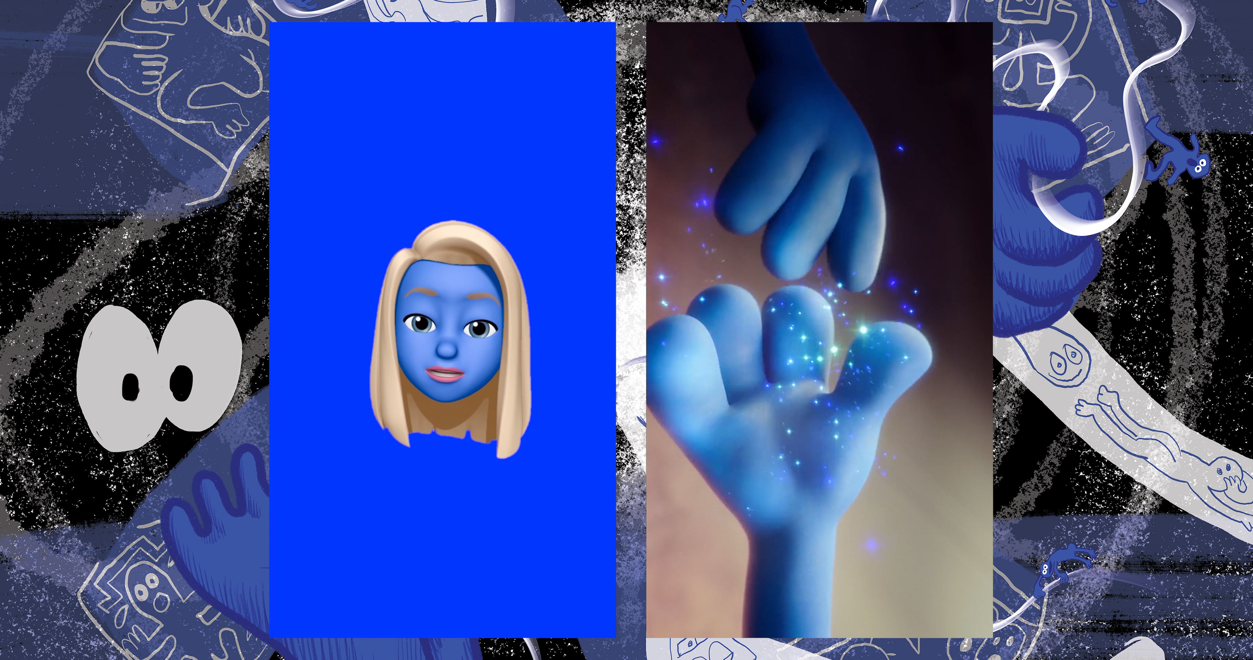 Blue Communiqué, Maria Meinild and Adam Khalil