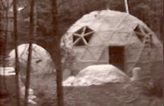 Building Dome in Riverbi Earth People's Park