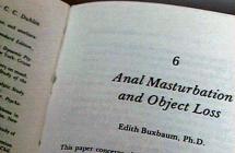 Anal Masturbation and Object Loss